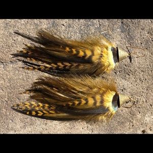 Feather Earrings ~ ANIMAL NATURE